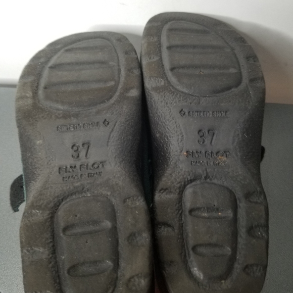 Fly Flot Green Mule Clogs Size 7 37 - Picture 3 of 3